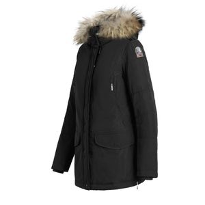 $980 Parajumpers Rita coat parka utility winter ski jacket dark navy Slim Medium